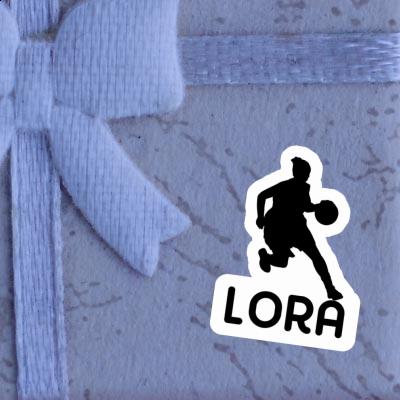 Aufkleber Lora Basketballspielerin Gift package Image