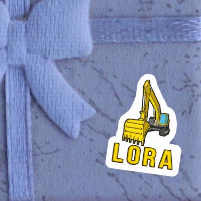 Sticker Lora Excavator Gift package Image