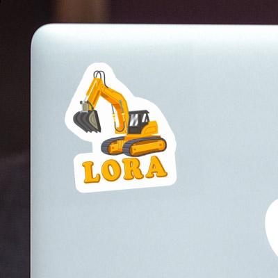 Excavator Sticker Lora Gift package Image