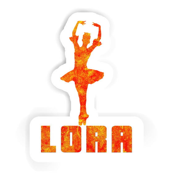 Sticker Lora Ballerina Laptop Image