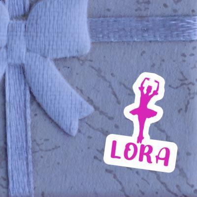 Sticker Ballerina Lora Notebook Image