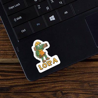 Sticker Lora Construction worker Image