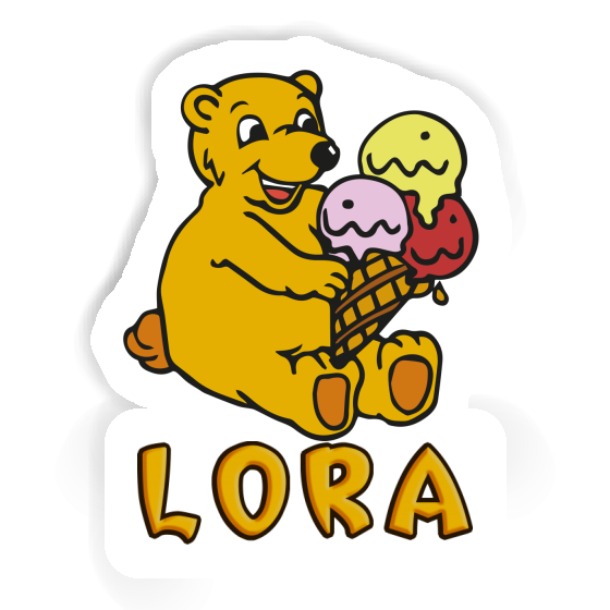 Lora Sticker Ice Cream Image