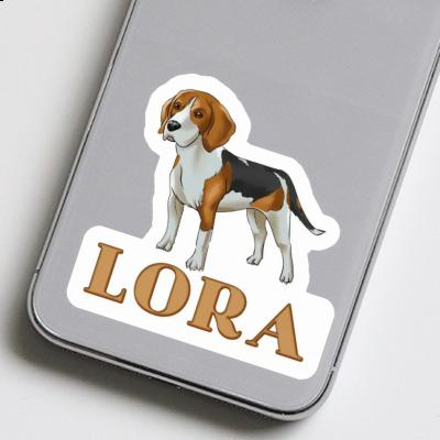 Sticker Beagle Lora Image