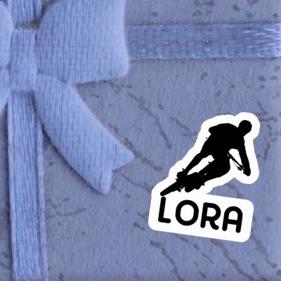 Biker Sticker Lora Notebook Image