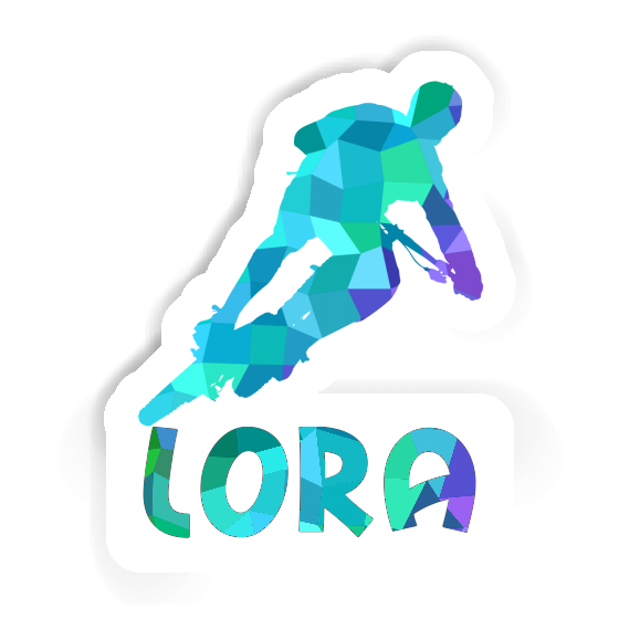 Biker Sticker Lora Notebook Image