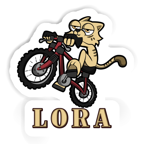 Lora Sticker Bike Cat Gift package Image