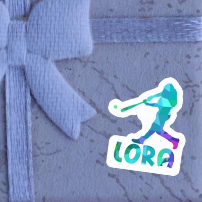 Baseball Player Sticker Lora Gift package Image