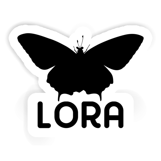 Papillon Autocollant Lora Image