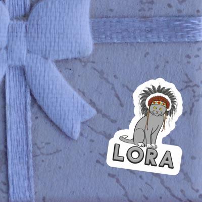 Sticker Lora Indianerin Image