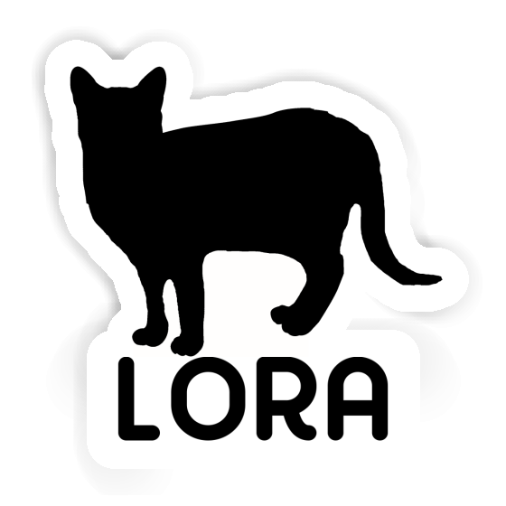 Lora Sticker Cat Image