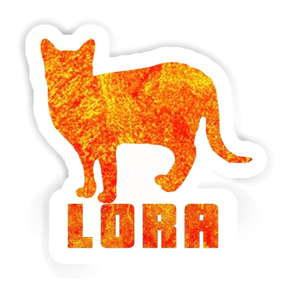 Lora Sticker Cat Gift package Image