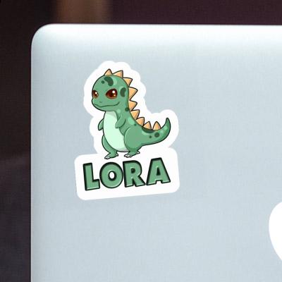 Lora Autocollant T-Rex Notebook Image