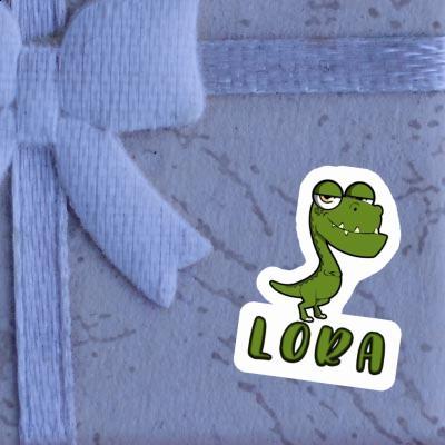 Autocollant Dino Lora Gift package Image