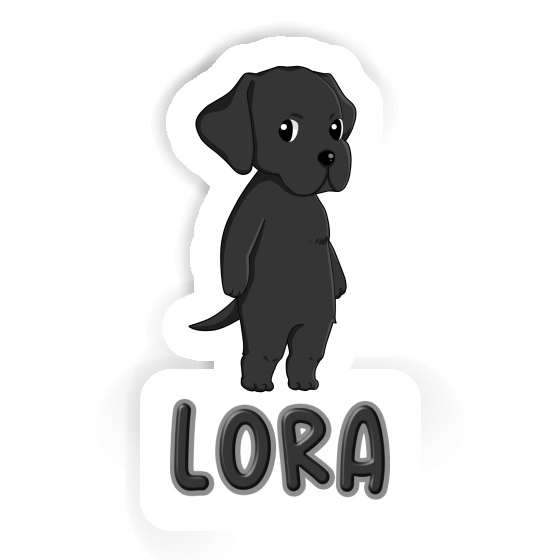 Lora Aufkleber Labrador Retriever Gift package Image