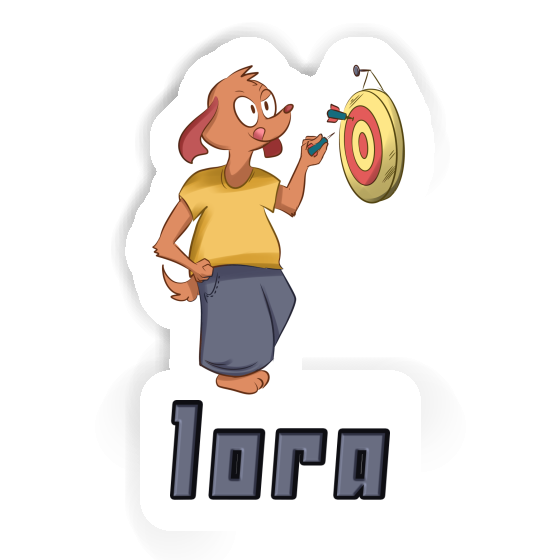 Dog Sticker Lora Laptop Image