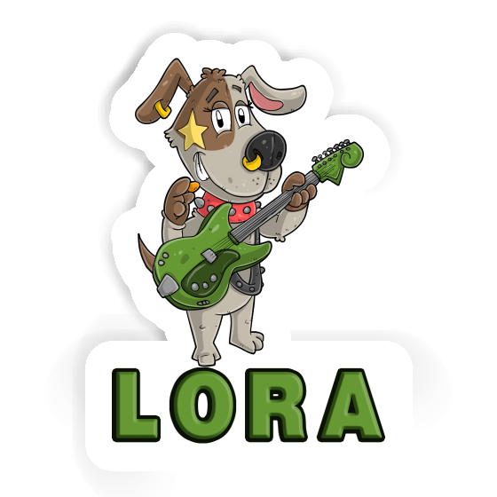 Guitarist Sticker Lora Image