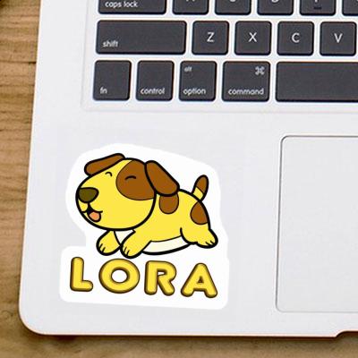 Sticker Lora Dog Image