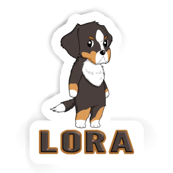 Sticker Lora Dog Laptop Image