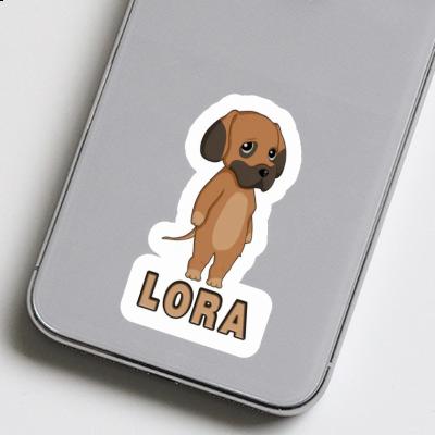 Sticker Deutsche Dogge Lora Gift package Image