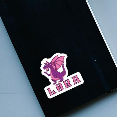 Autocollant Lora Dragon mère Notebook Image