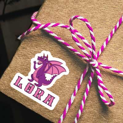 Autocollant Lora Dragon mère Gift package Image