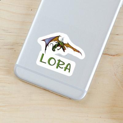 Dragon Sticker Lora Laptop Image