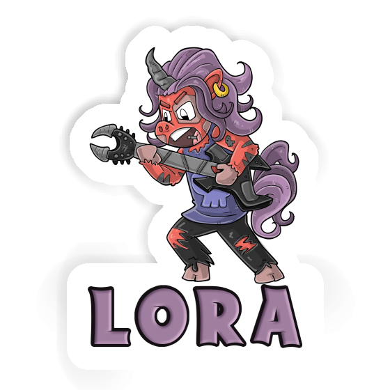 Sticker Lora Rocking Unicorn Gift package Image