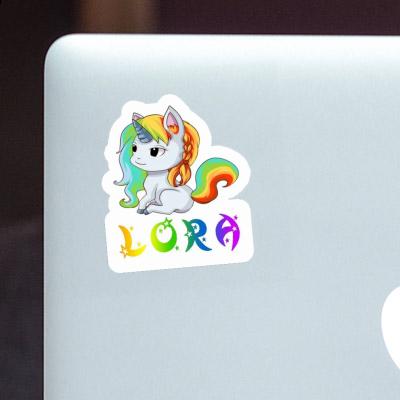 Sticker Unicorn Lora Notebook Image