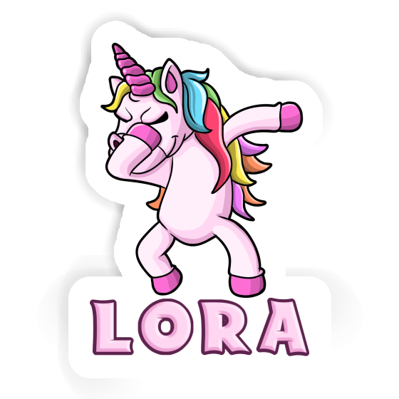 Sticker Lora Unicorn Gift package Image