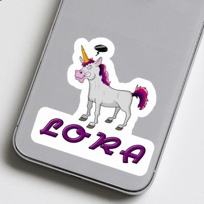 Angry Unicorn Sticker Lora Gift package Image