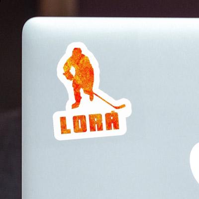 Sticker Hockey Player Lora Gift package Image