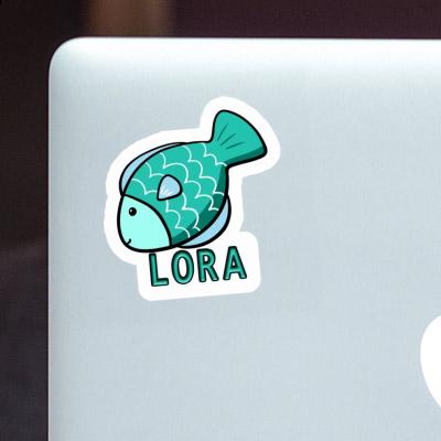 Lora Sticker Fisch Notebook Image