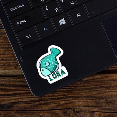 Sticker Lora Fish Gift package Image