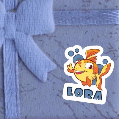 Lora Sticker Fish Notebook Image