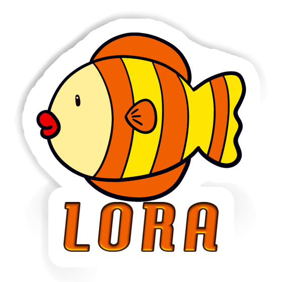 Sticker Lora Fish Gift package Image