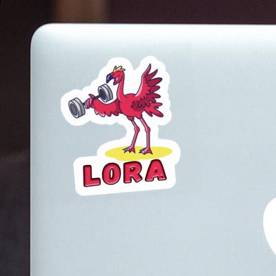 Lora Sticker Weight Lifter Gift package Image