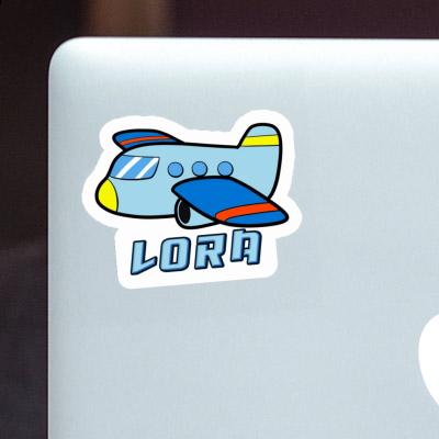 Lora Sticker Airplane Gift package Image