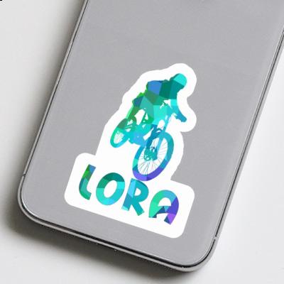 Freeride Biker Sticker Lora Image