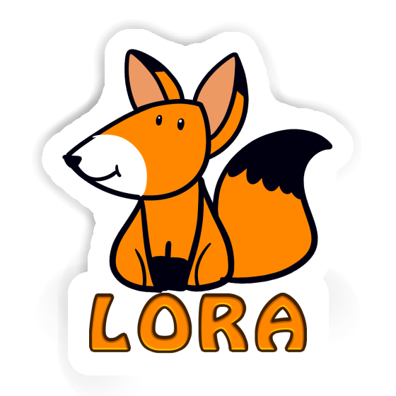 Lora Sticker Fox Gift package Image