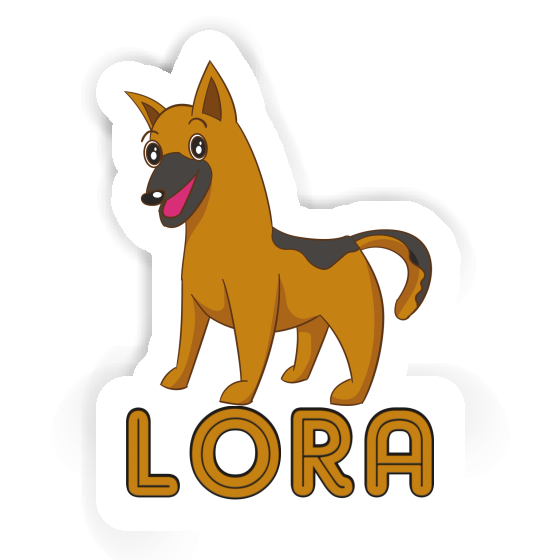 Schäferhund Aufkleber Lora Gift package Image