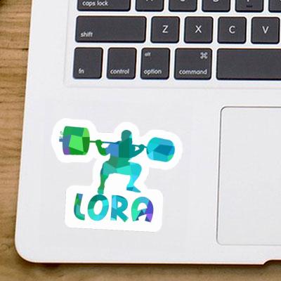 Weightlifter Sticker Lora Image