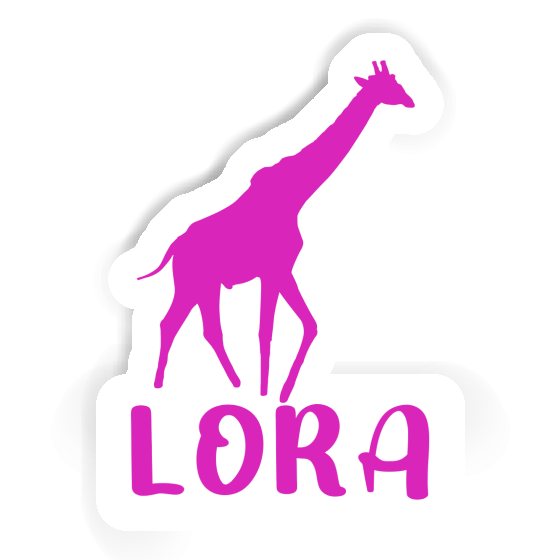 Sticker Lora Giraffe Image