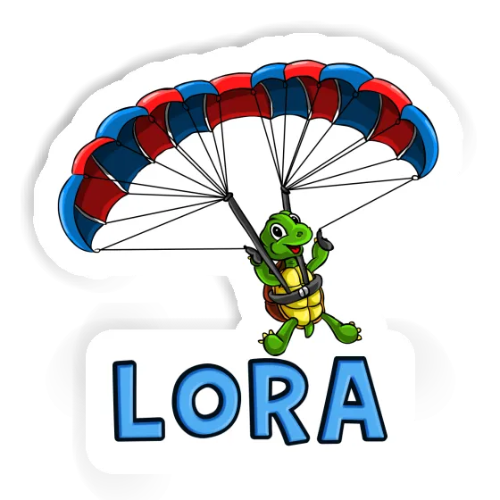 Sticker Lora Gleitschirmpilot Image