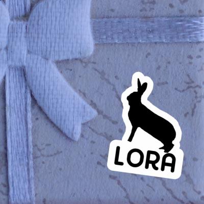 Sticker Lora Rabbit Gift package Image