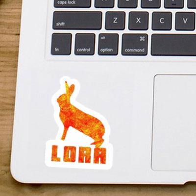 Sticker Rabbit Lora Gift package Image