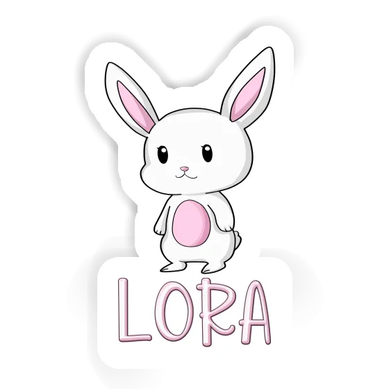 Sticker Lora Hare Laptop Image