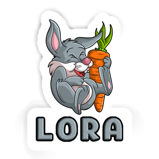 Sticker Lora Easter bunny Gift package Image