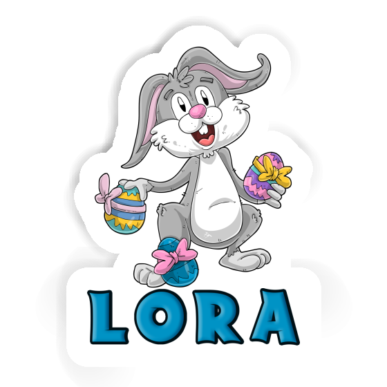 Sticker Lora Easter Bunny Image