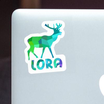 Lora Sticker Hirsch Image